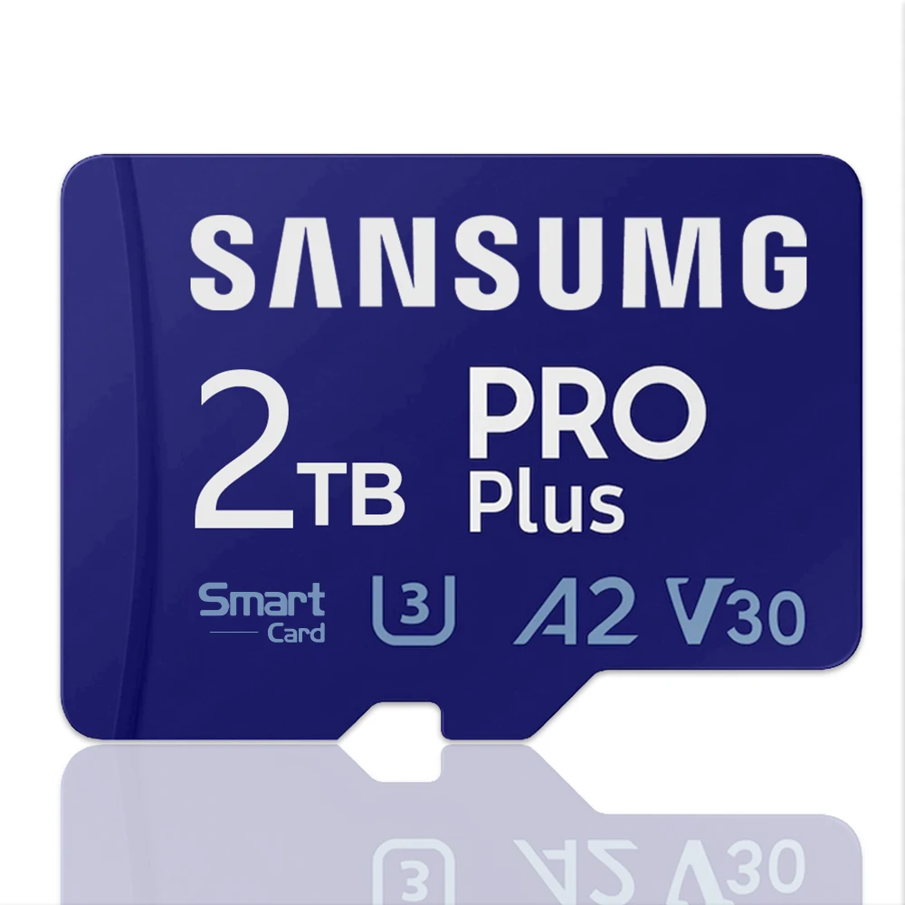High Speed Mini SD Memory Card 2TB 1TB Micro TF Card Flash Card SD Adapter 512GB 256GB 128GB Video Card For Smartphone SD Card