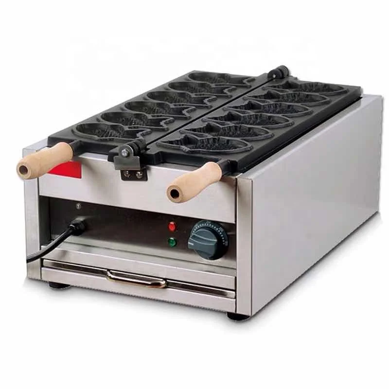 # Hot Sales Electric Open Mouth Ice Cream Taiyaki Machine Six Fish Snack Machines/ Bubble Waffle Makers/Waffle Machine