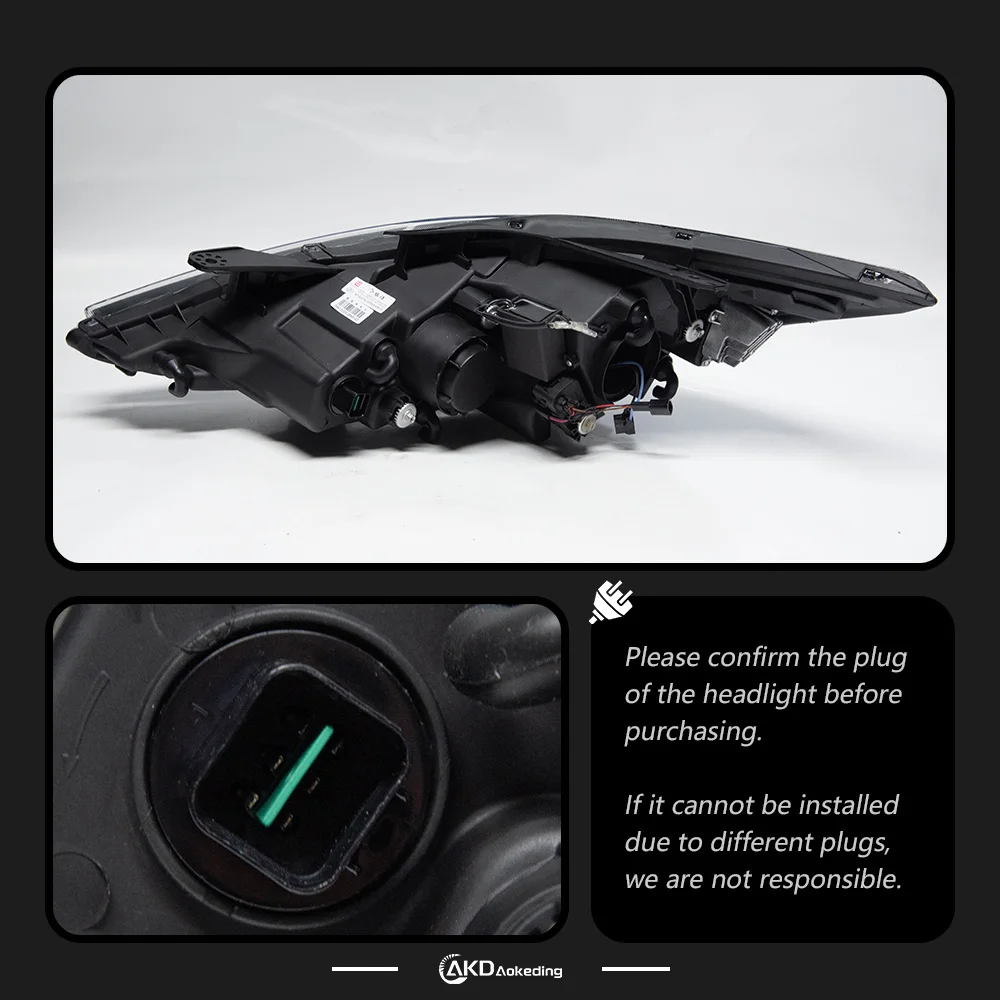 Headlight For Hyundai Sonata 8 2011-2016 Car автомобильные товары LED DRL Hella 5 Xenon Lens Hid H7 Sonata Car Accessories