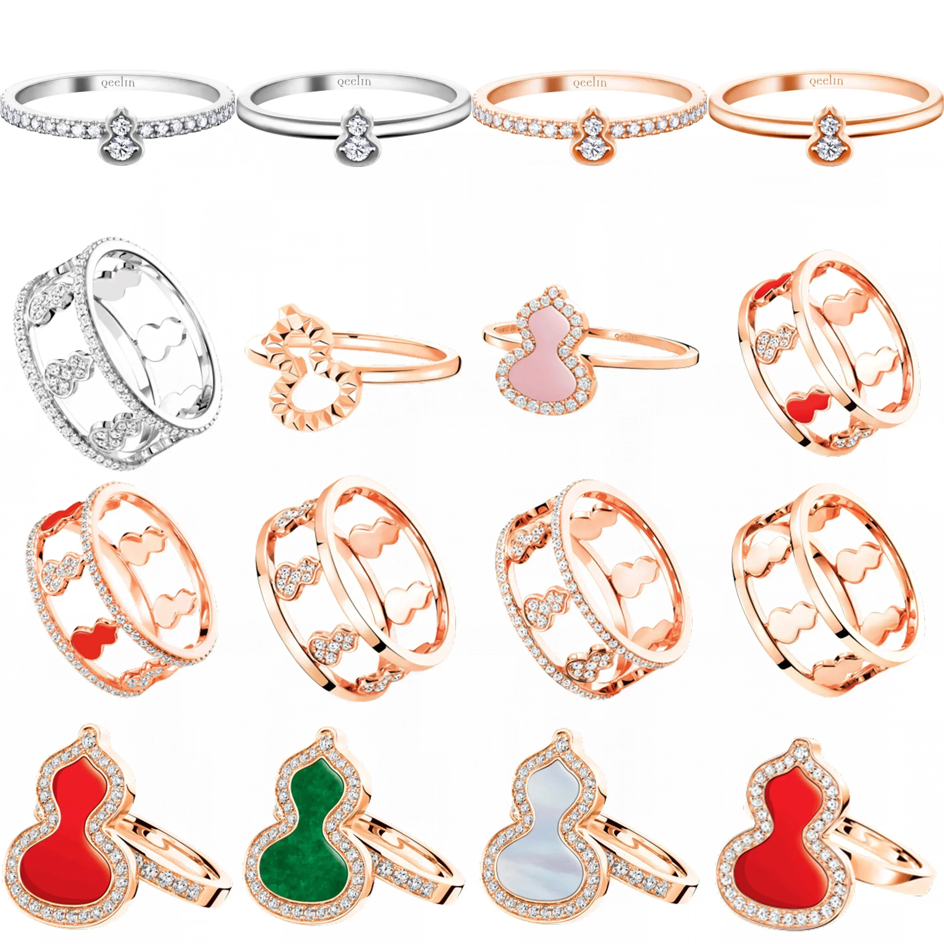 

Romantic Touch - Rose Gold logo Luxury holiday party giftsl Ring, Perfect for Your Sweetheart