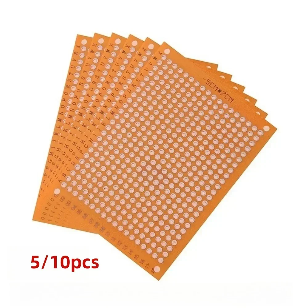 5X7Cm Bakelite Paper‑Composite PCB Prototype Board Universal Printed Circuit Plate For Electronic Experiment Soldering Projects