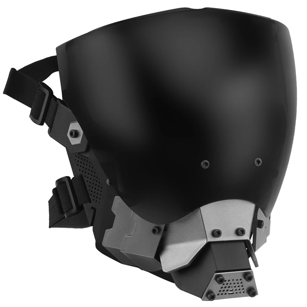 2024 Airsoft Paintball CS Wargame Sports Mask Breathable Cyberpunk Cosplay Tactical Commander Mask Anti-fog Cosplay Masks