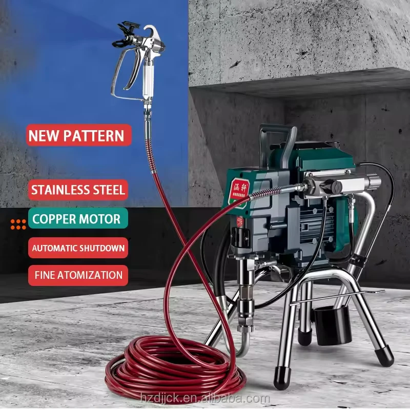 

Gold Seller Wholesale Fully Automatic Electric High-Pressure Airless Painting Spraying Machine Multifunctional Paint Coating Spr