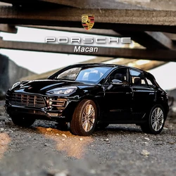 WELLY 1:24 Porsche Macan SUV lega auto diecast e veicoli giocattolo modello di auto in miniatura modello di auto giocattoli per bambini