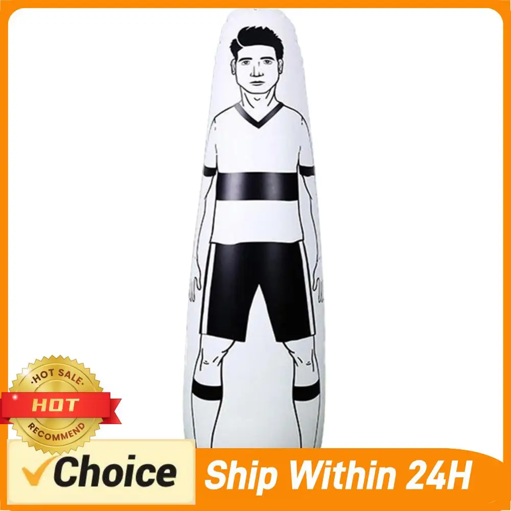 

160CM Football Training Human Wall PVC Footabll Free Kick Training Barrier Dummy Portable for Free Kicks Training