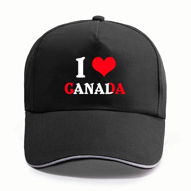 

I Love Canada Baseball Cap Funny Puns Jokes Humor Y2k Hat Unisex Casual Caps For Men Women