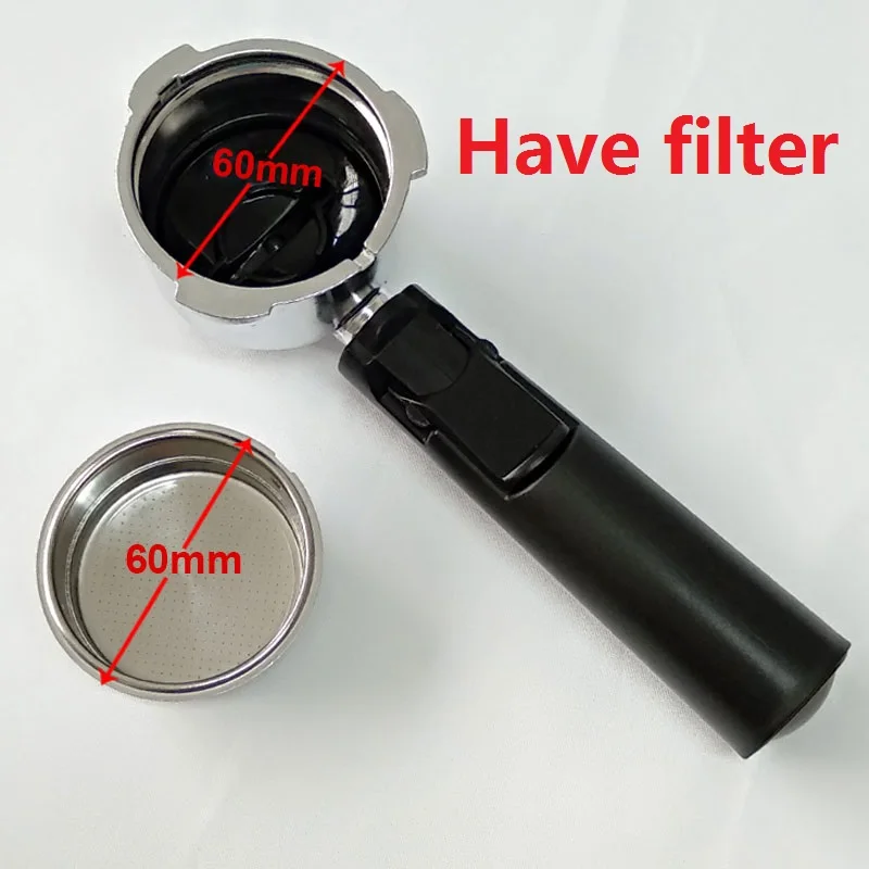 Portafilter Out diameter 60mm inner 51mm 15-20bar Espresso coffee maker parts filter holder