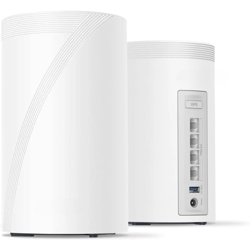 Tri-Band WiFi 7 BE10000 Whole Home Mesh System (Deco BE63) | 6-Stream 10 Gbps | 4 × 2.5G Ports Wired Backhaul