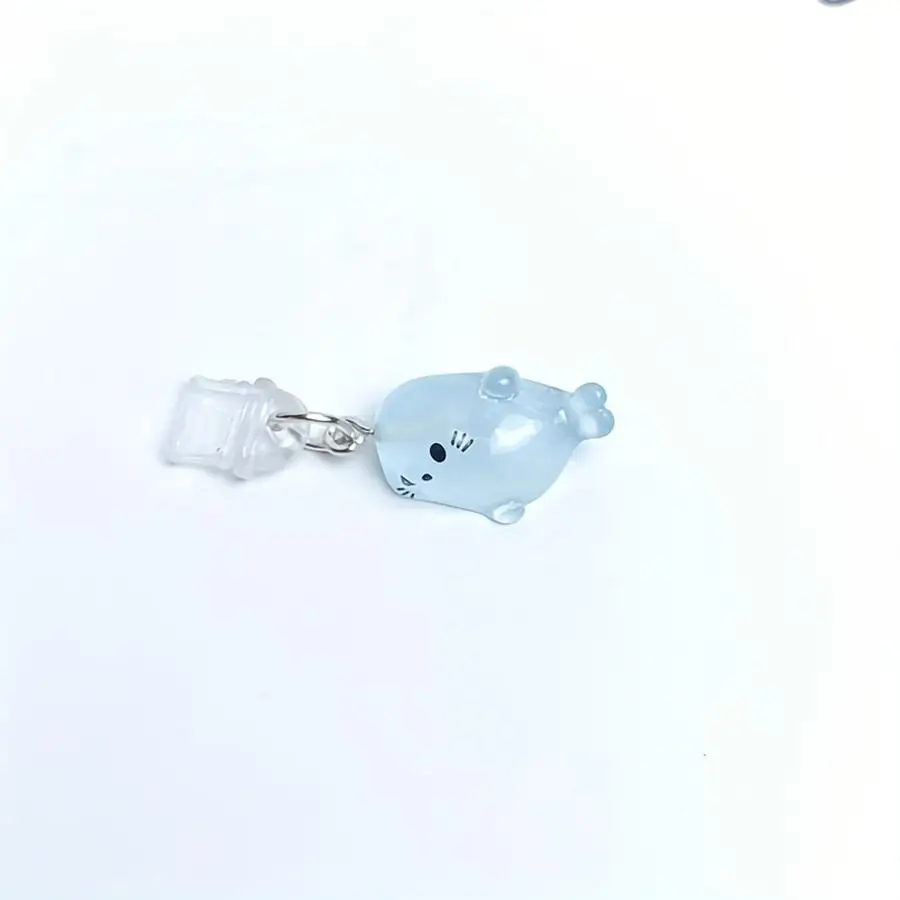1/5/10/20/50/100pcs A Small Shiny Dolphin-Shaped Dust Plug/Cell Phone Accessory Compatible with iPhone/Android/Type-C Ports—The