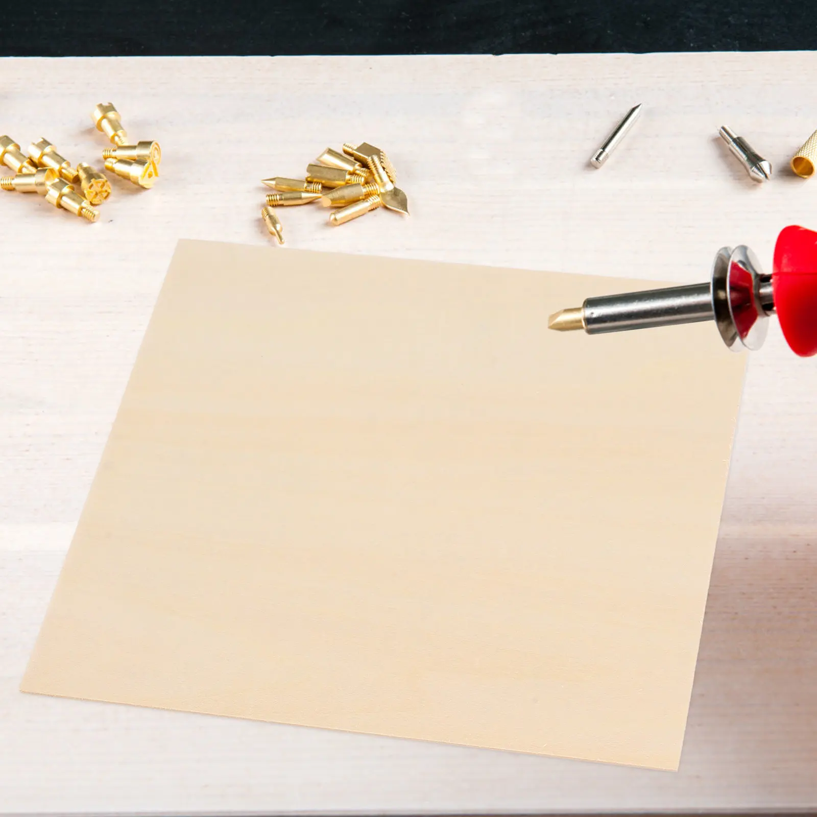10Pcs DIY Basswood Sheets Wood Panels 4Mm Thickness Ideal for Pyrography Wood Burning and Craft Ornament DIY Basswood Sheets