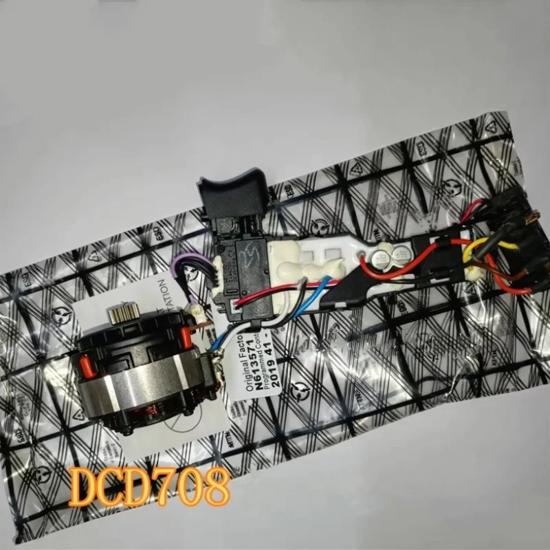 Оригинальный контроллер статора в сборе N613571 для DEWALT DCD708 20 В компактный литиевый бесщеточный перезаряжаемый аксессуар для сверл