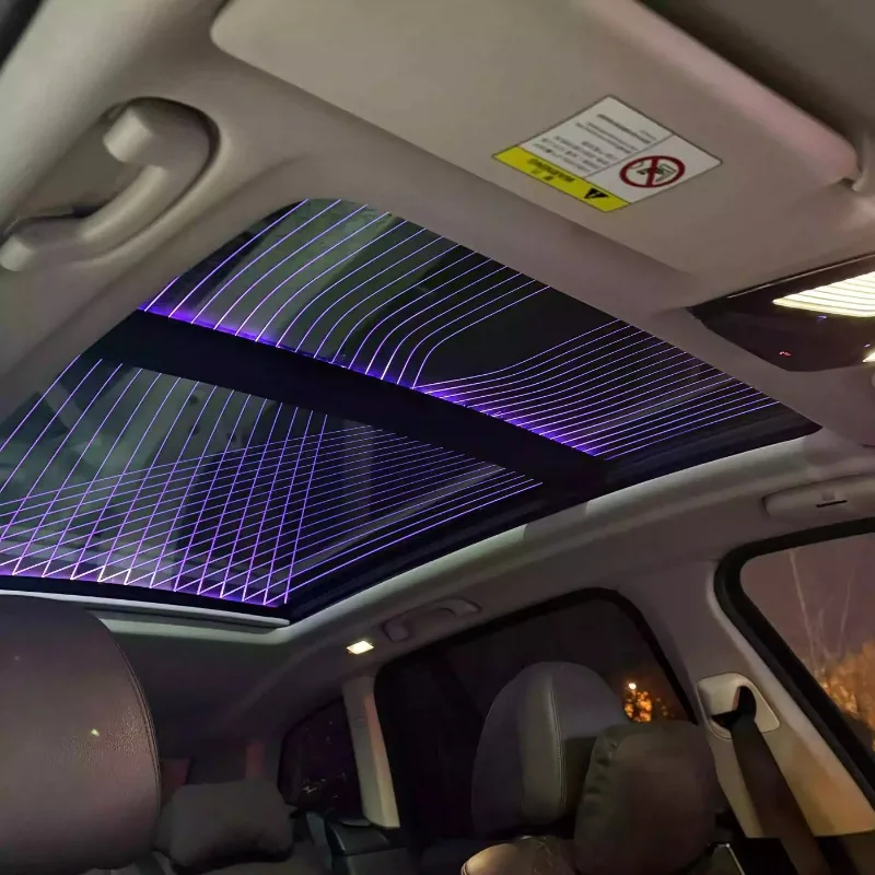 For BMW Series Decorative Lights Atmosphere Lights Starry Sky Ceiling Atmosphere Lights Panoramic Sunroof Starry Sky Film Roof