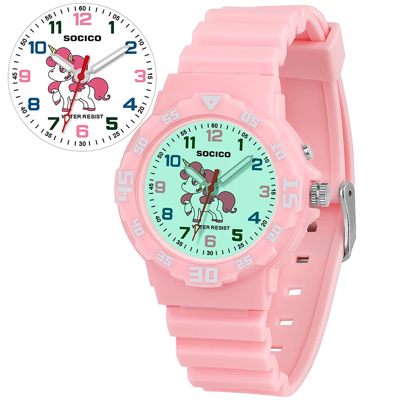 Fashion primary and secondary school student watch, silent pointer, children's watch, new small dial quartz watch