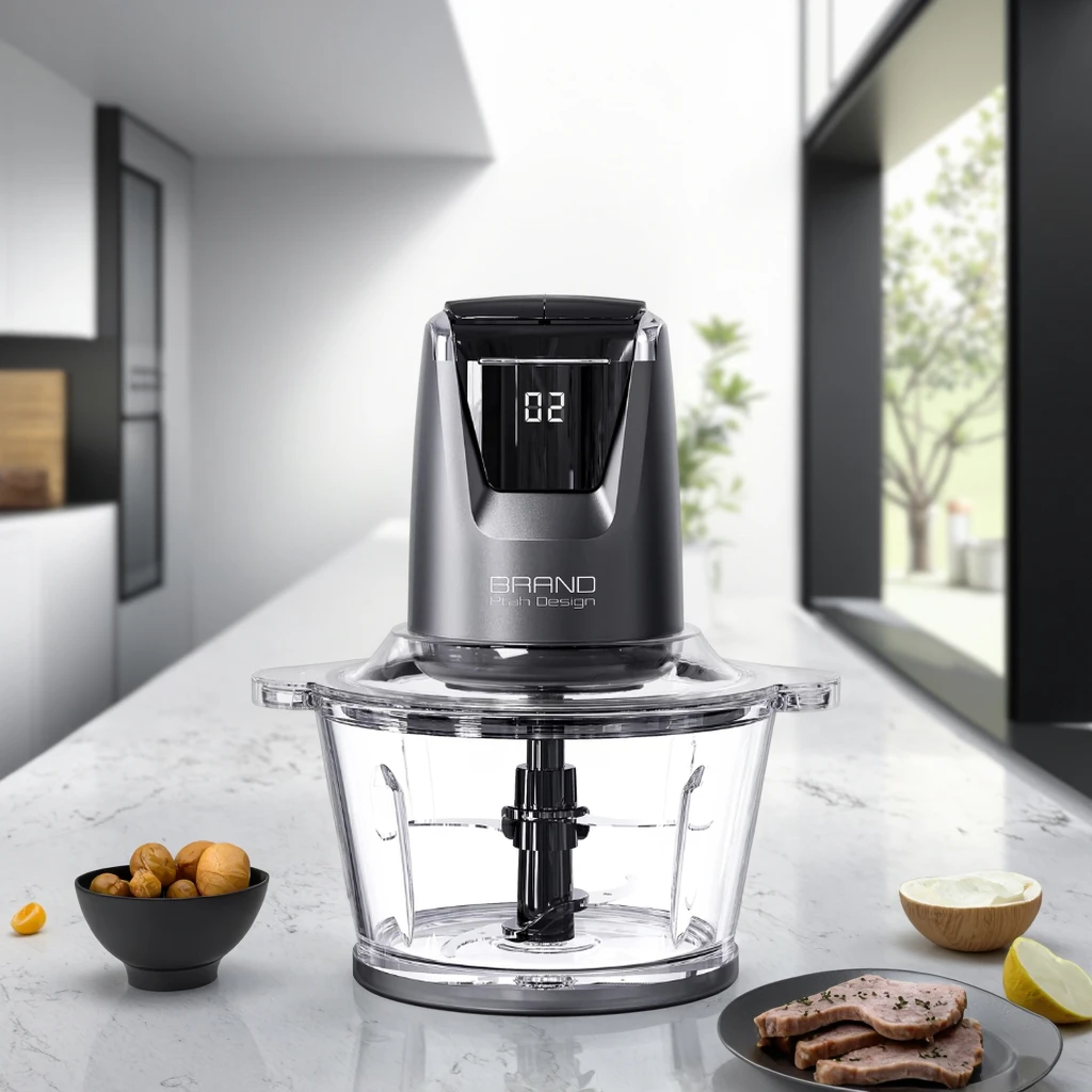 

New modelBest-selling Kitchen Food Meat Grinder, the Most Suitable for Home Use, Mini Stainless Steel 2L and 3L Electric Meat Gr