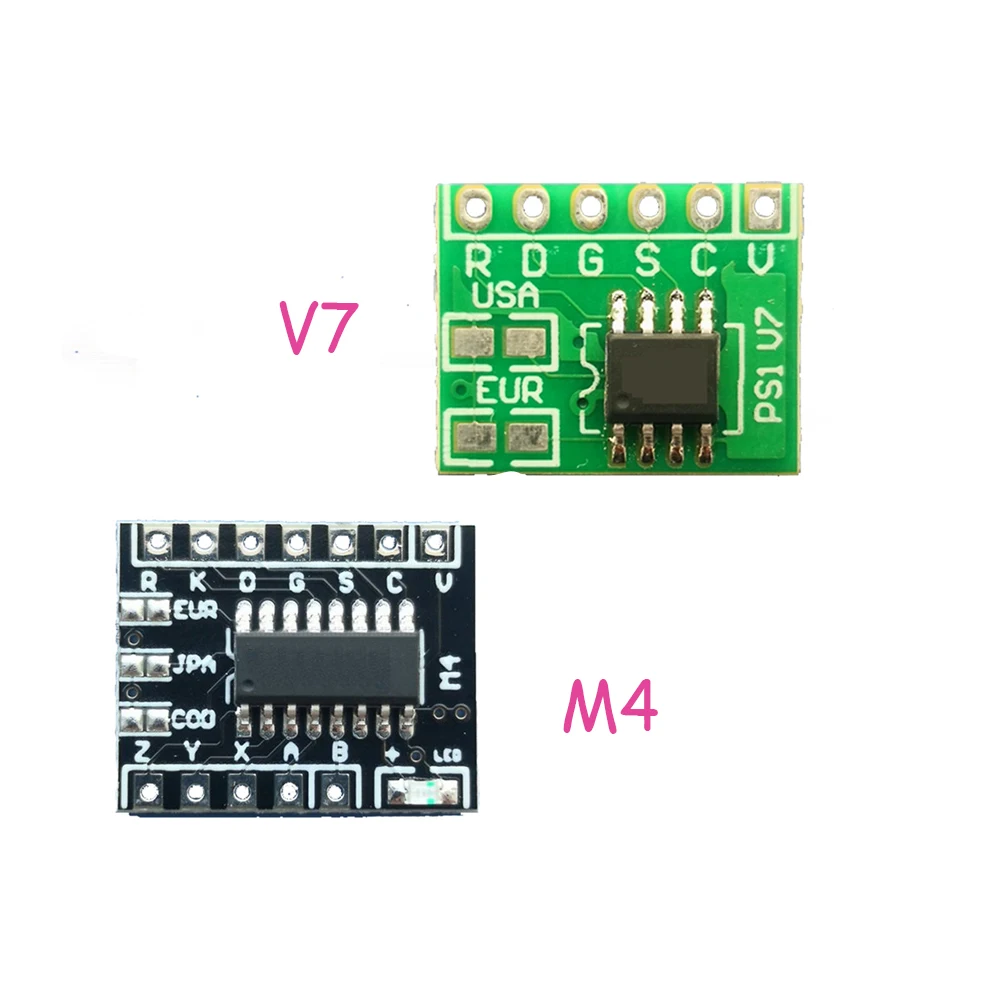 Scheda IC a lettura diretta di alta qualità per parti di ricambio per riparazione di chip PS1 V7 M4 accessori per giochi