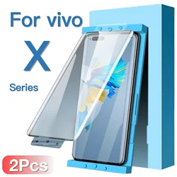 2Pcs For VIVO  X200 100 X80 X60 X70 60 X50 Y 200 100 S Pro Plus Screen Protector Protective With Install Kit ,Not Tempered Glass