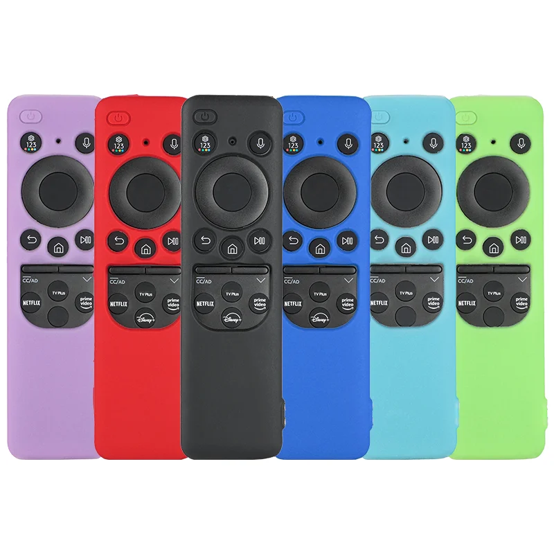 

Silicone Remote Control Case Compatible With Samsung BN59-01432A TV Remote Shockproof Protective Shell Cover With a Lanyard