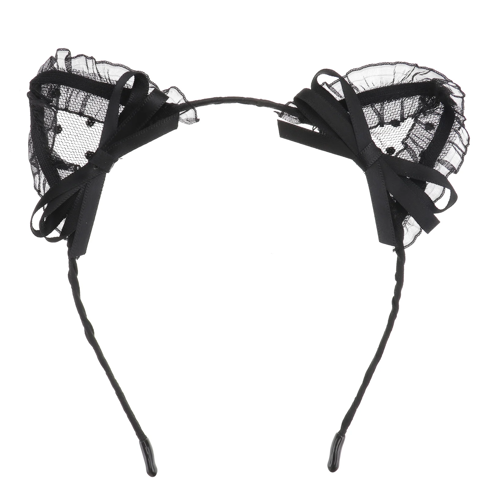 

Cat Ears Headwear High Elasticity Plastic Textile Party Hair Decor Accessories Suitable Most People Festival Shootings Family