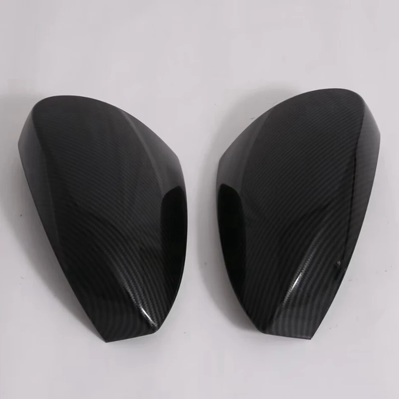 For Toyota Veloz 2022-2024 Carbon Fiber Car Rearview Mirror Cover Side View Mirror Trim Cap Replacement Spare Parts