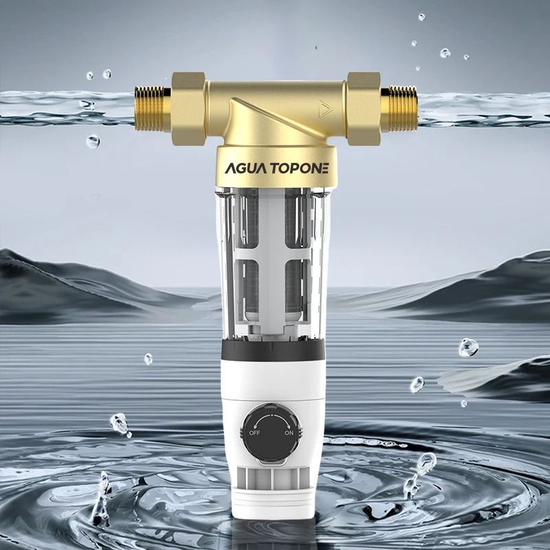 

High-Efficiency 40um Pre-Filter,4t/l Purify the Whole House Water Quality, Protect Household Appliances