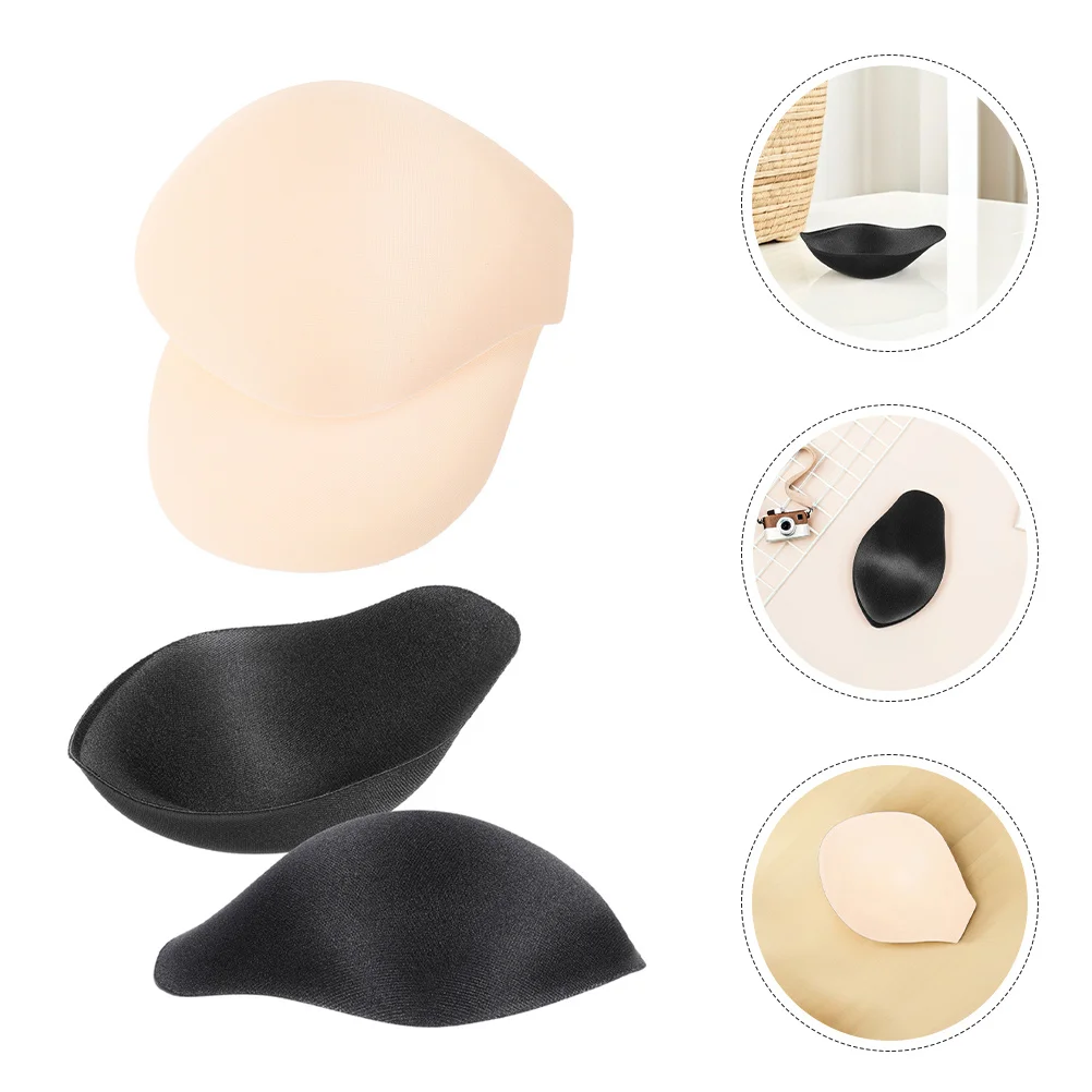

4Pcs Men Swimwear Pad Enhancing Sponge 3D Padded Swim Briefs Comfortable Lift Cup Sports Underwear