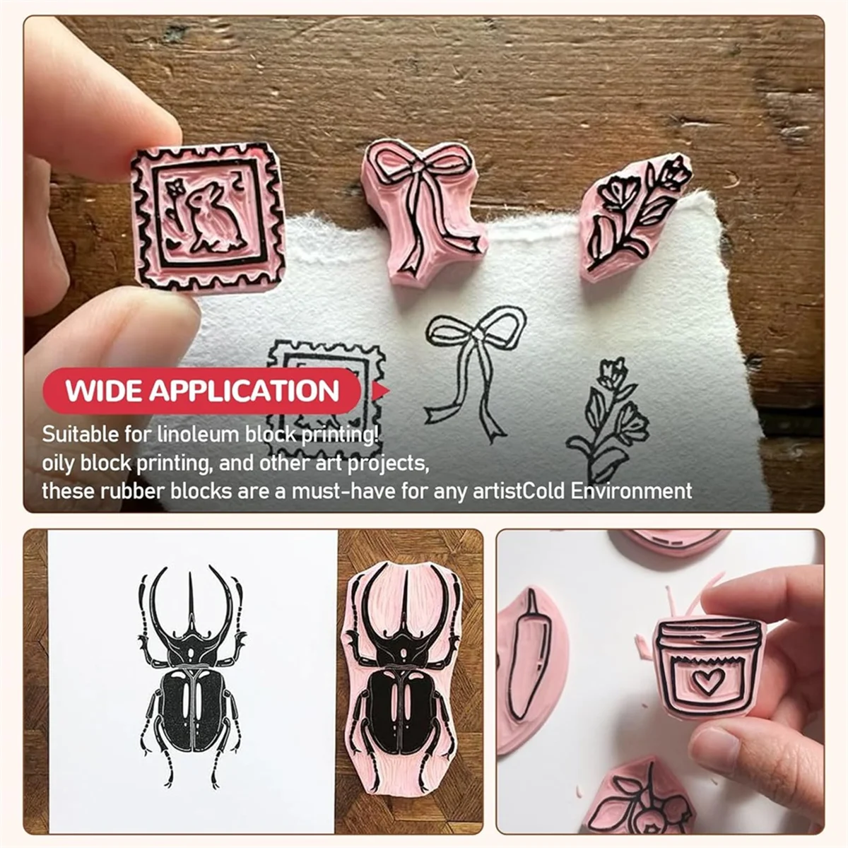 【Hot Selling Items】 Rubber Stamp Making Kit