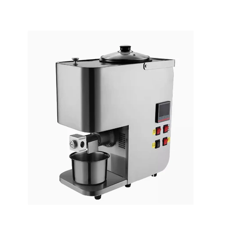 

Household oil press baking and frying small commercial stainless steel with automatic dual temperature regulation