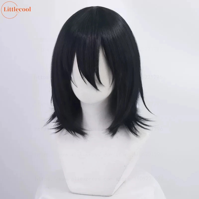 Hoge Kwaliteit Anime Fjodor Dostojevski Cosplay Pruik Zwart Gesimuleerde Hoofdhuid Fjodor D Dostojevski Hittebestendige Haar Fjodor Pruiken