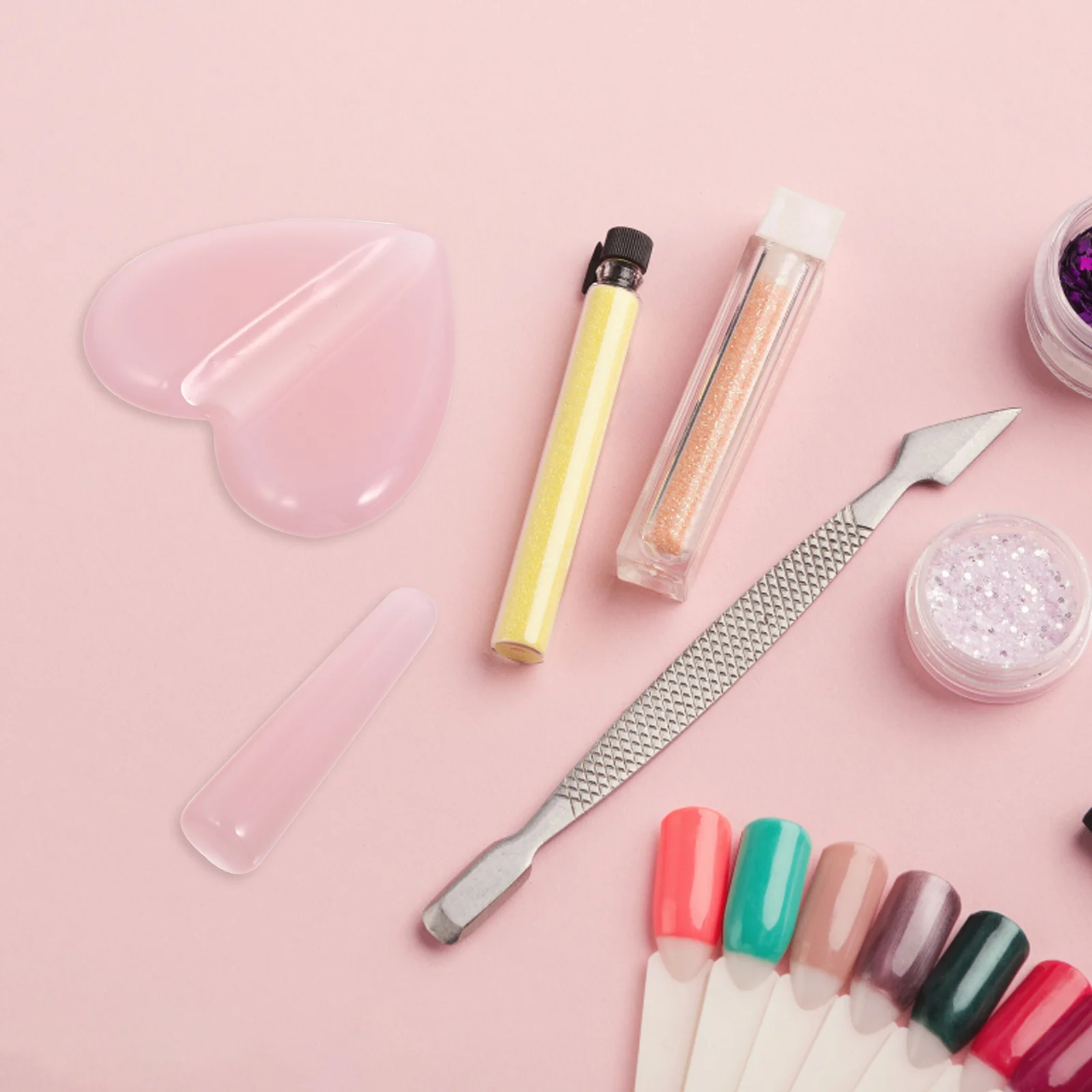 

1Pcs Nail Equipment Embossed Mold Frame Bending DIY Art Tool Female Friends Mom Wife Nail Equipment Frame Bending Mold