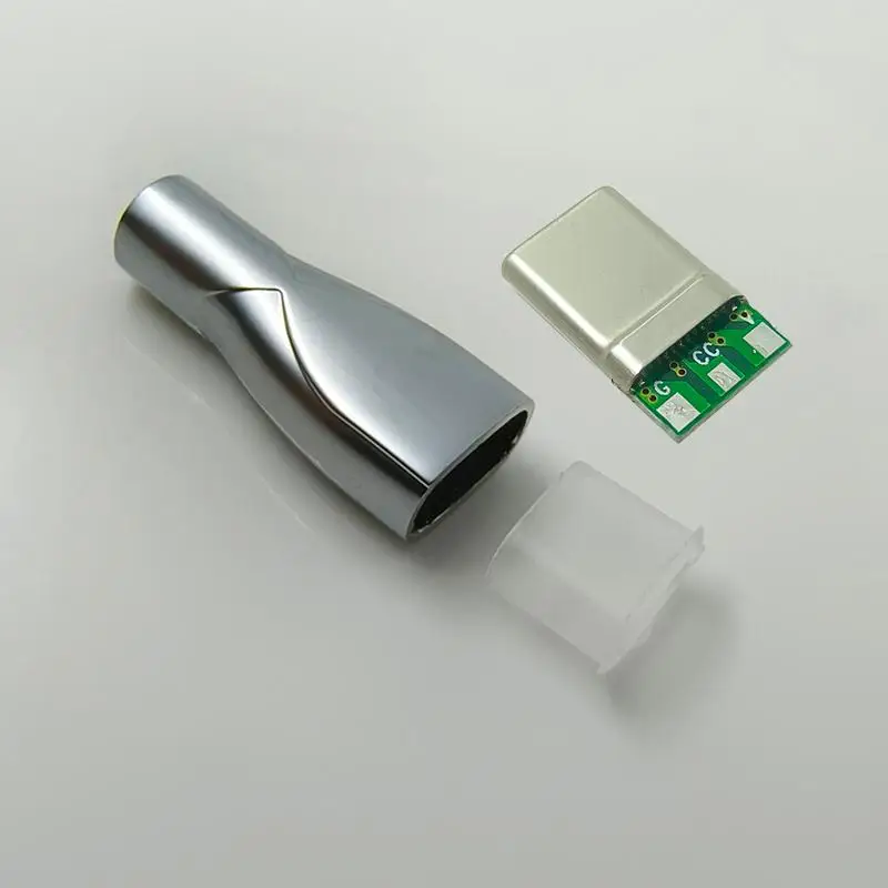 2 10 Sets Type C 3Pin Male Laptop Connector CC Pin CTOC5 with 3 Solder Joints for Quick Device Assembly Lines