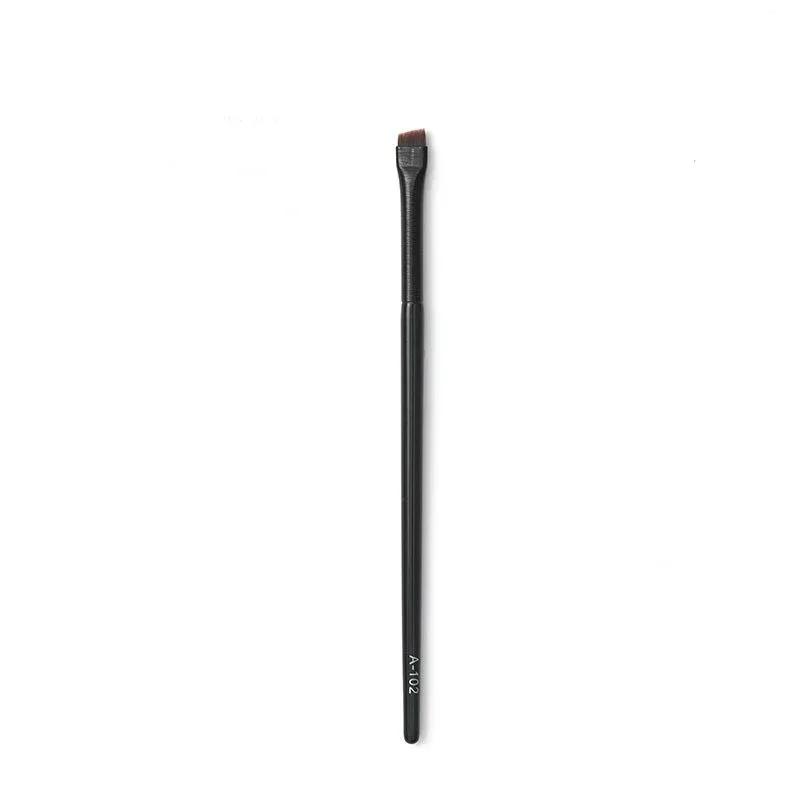 Neue 2 teile/satz Augenbrauen Kontur Pinsel Augenbrauen Eyeliner Pinsel tragbare kleine abgewinkelte Augenbrauen Liner Pinsel Frauen Make-up kosmetische Werkzeuge