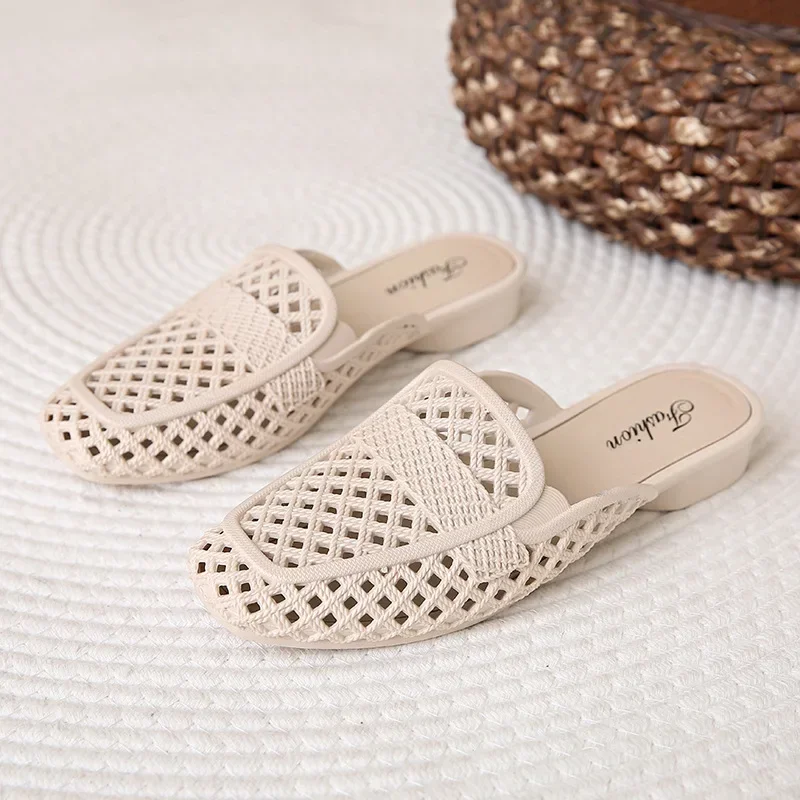 Dames Tuin Klompen Lichtgewicht Ademende Schoenen Slippers Slip-On Tuinschoenen Outdoor Strand Holle Schoenen Ademende Sandalen