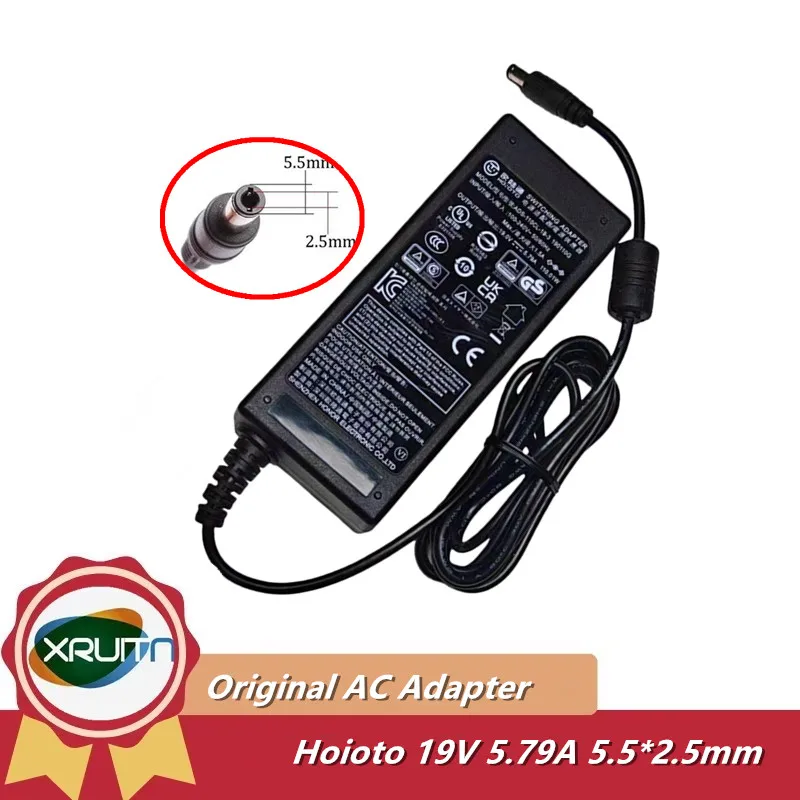 

Оригинальный адаптер переменного тока HOIOTO ADS-110CL-19-3 190110G, 19 В, 5,79 А, 110 Вт, блок питания 5,5*2,5 мм