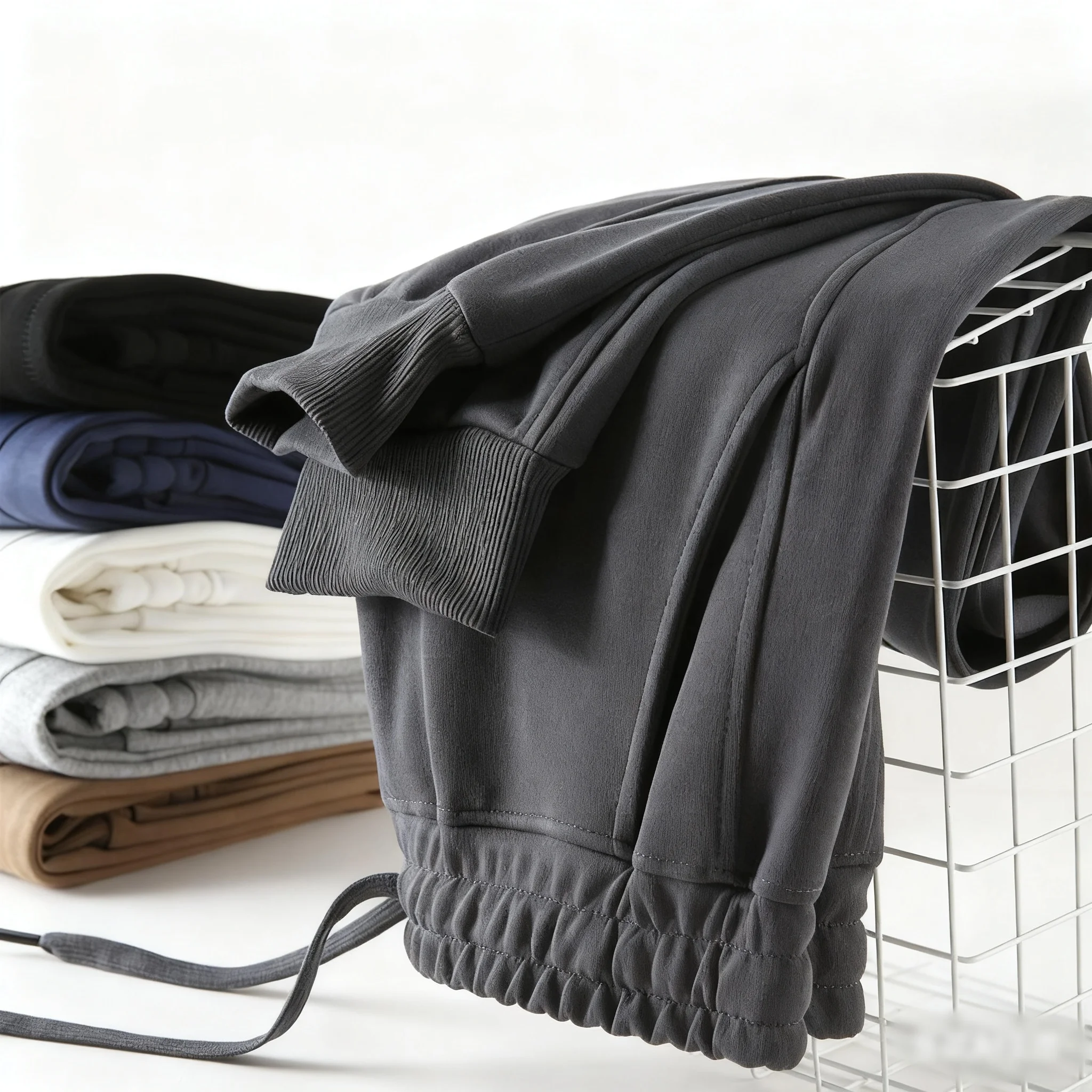 

For Men Autumn and Winter Casual Jogging Pants Fleece Sweatpants for Soft and Comfortable Workout