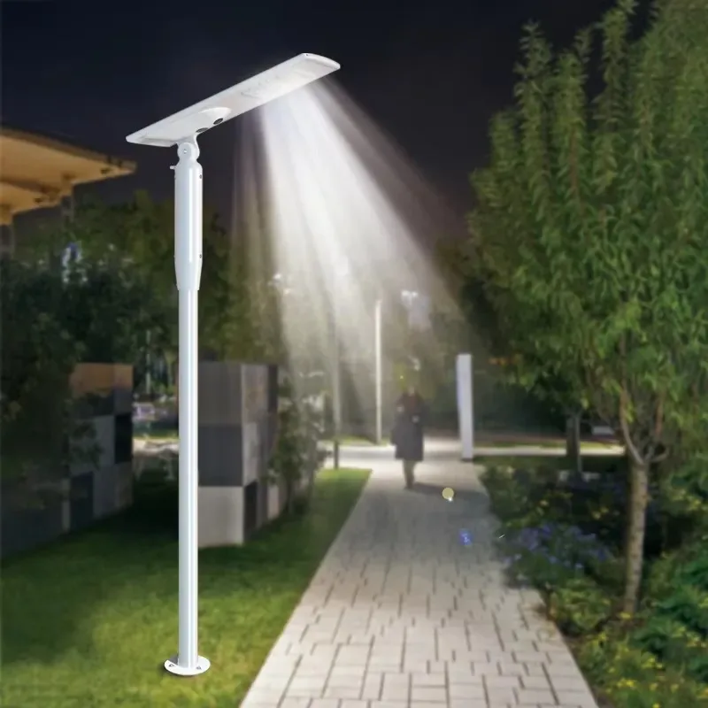 wmwmnu for Feilong IP65 Outdoor Solar Light LiFePO4 Battery Foldable Die Casting Aluminum LED Street Light Hidden Mini Camera