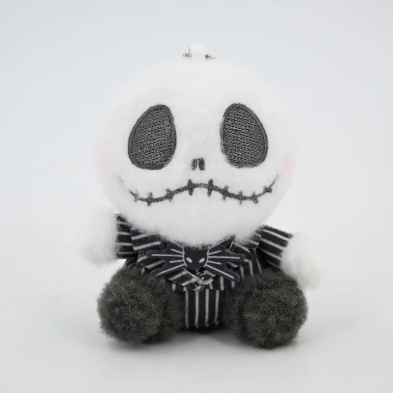 Halloween Jack Skellington Funny  Zero Q-Version Cartoon Plush Toy Pendant Cute Cotton Doll Children's Birthday Christmas Gift