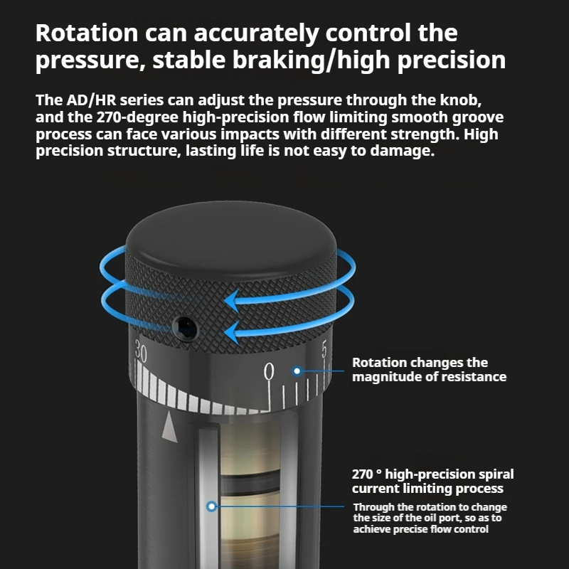 AD Hydraulic oil buffer damper AD2016 shock absorber, pneumatic adjustable mechanical arm accessories