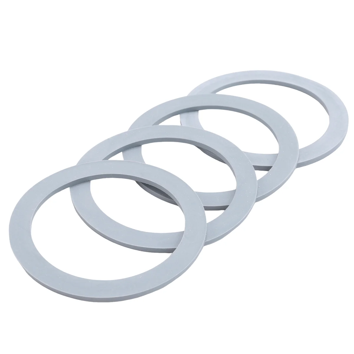A03V 4 PCS เครื่องปั่นแหวนปิดผนึกปะเก็น O-Ring ซีลปะเก็น O-ปะเก็นซิลิโคนสําหรับ Oster และ Osterizer เครื่องปั่นสําหรับ OSTER 4961
