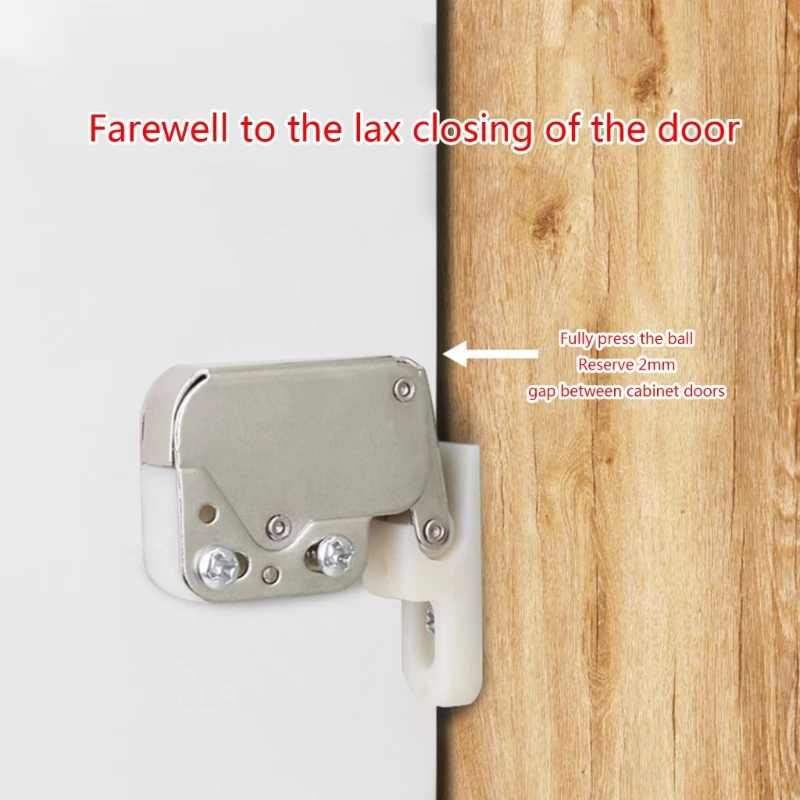 Elephant Trunk Hook Locks Metal & Plastic Locking Mechanism for Doors & Gate Dropship