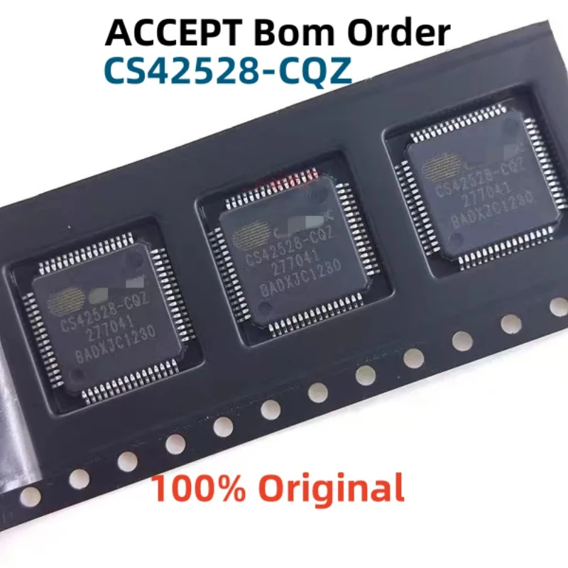 

1PCS 100% New CS42528-CQZ CS42528 CQZ LQFP-64 Brand New Original Chips ic