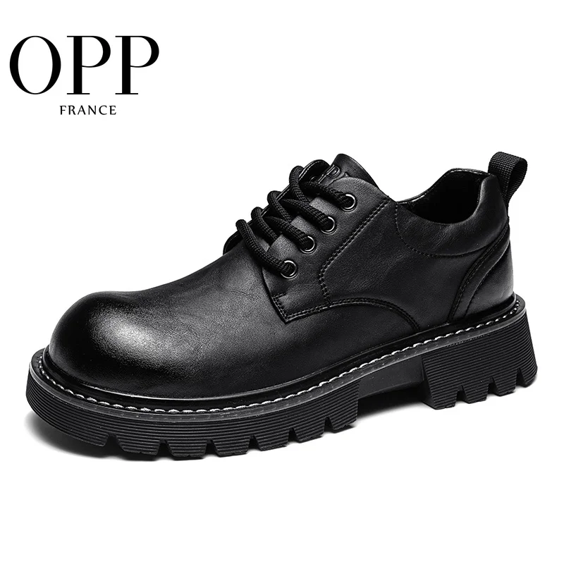 

OPP Men New Style Sneakers High-end Ace Causal Forrest Shoes Luxury Design Couple Derby Shoes Workwear Shoes Hard-Wearing