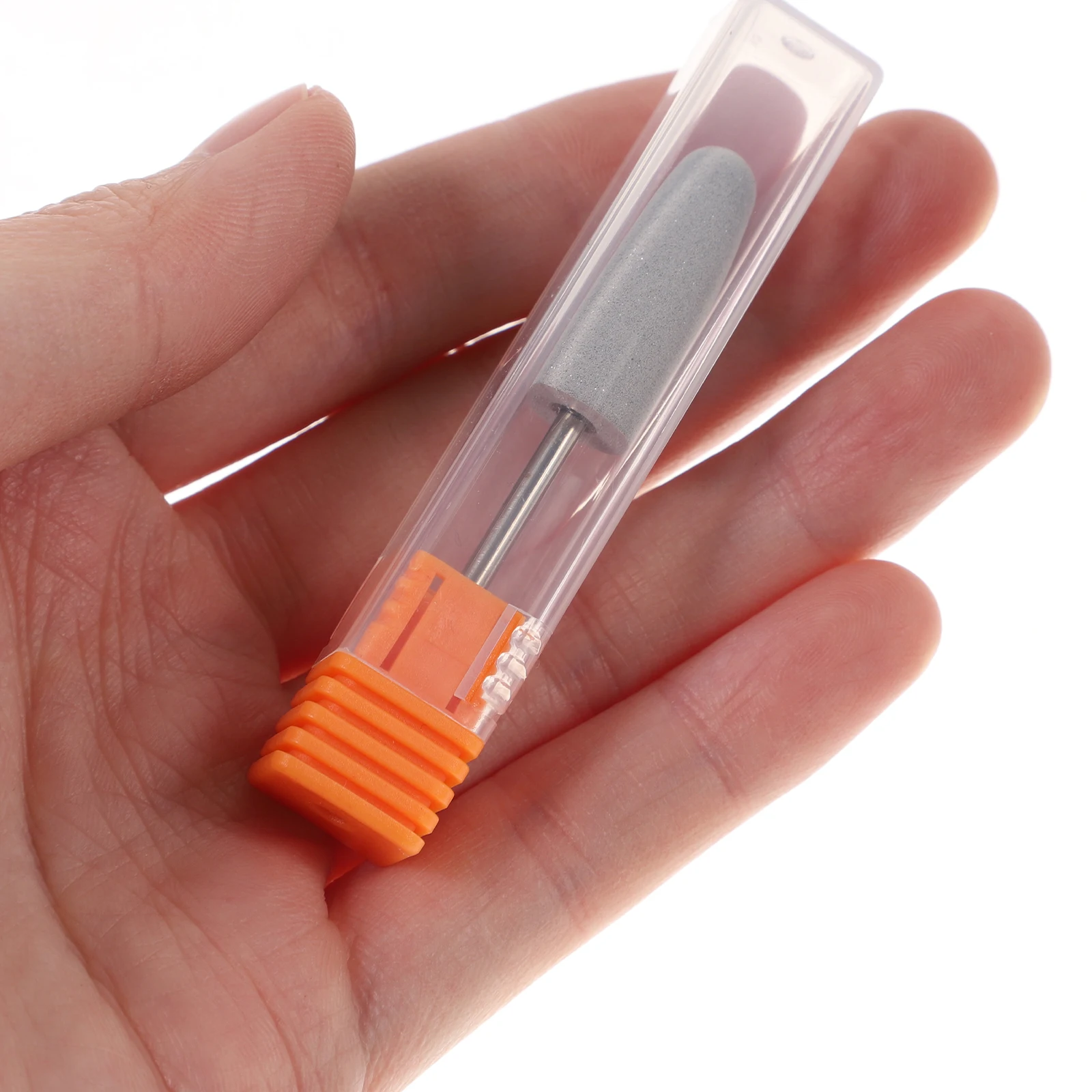 

Silicone Grinding Head Nail Drill Bits Manicure Tools Polisher Machine File for Nail Small Size Cuspidal Design Removable