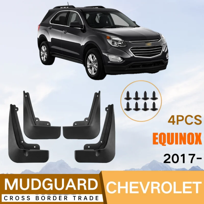 For Chevrolet Equinox Plus 2017 -2025 Mud Flap Mudguard Mud Splash Guard Fender Splash Guard Wheel Mud Guard Car Accessories