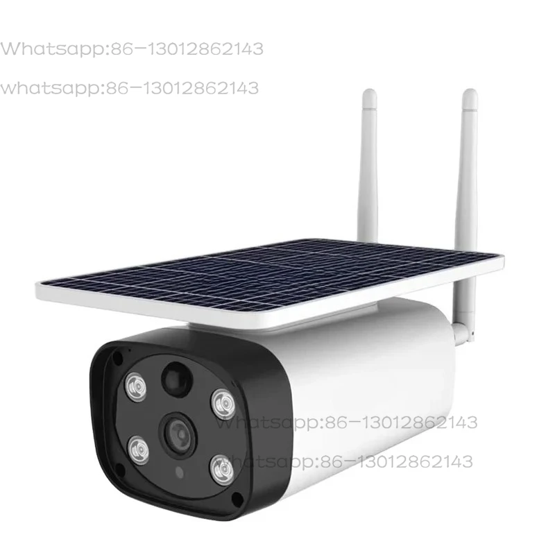 HD 1080P Outdoor Security Two-way Audio 3G 4G Lte Solar Powered Battery Camera