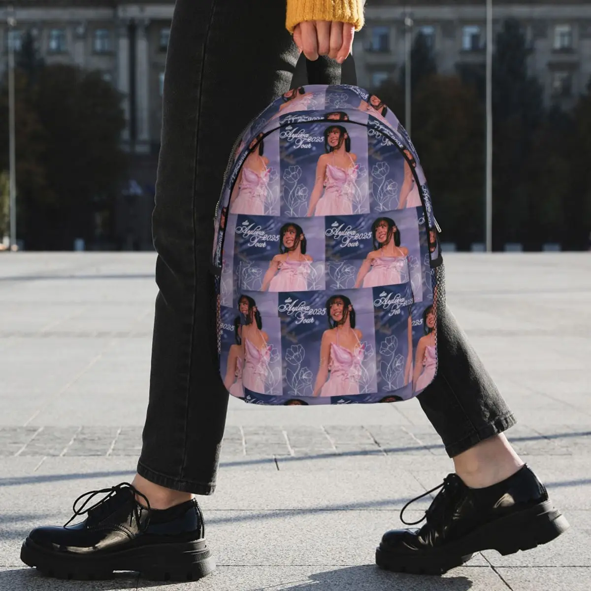 A-Ayliva Cool Singer Tour 2025 Backpack Student BookBag Children School Bag Computer Shoulder Bags for Men Women