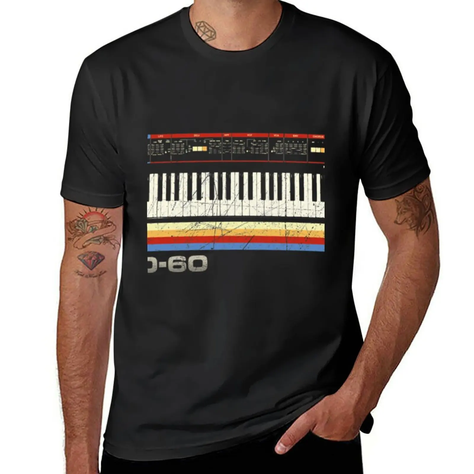 New Vintage Juno-60 Synthesizer Schematic - Analog Nerd design T-Shirt boys t shirts t shirts for men graphic