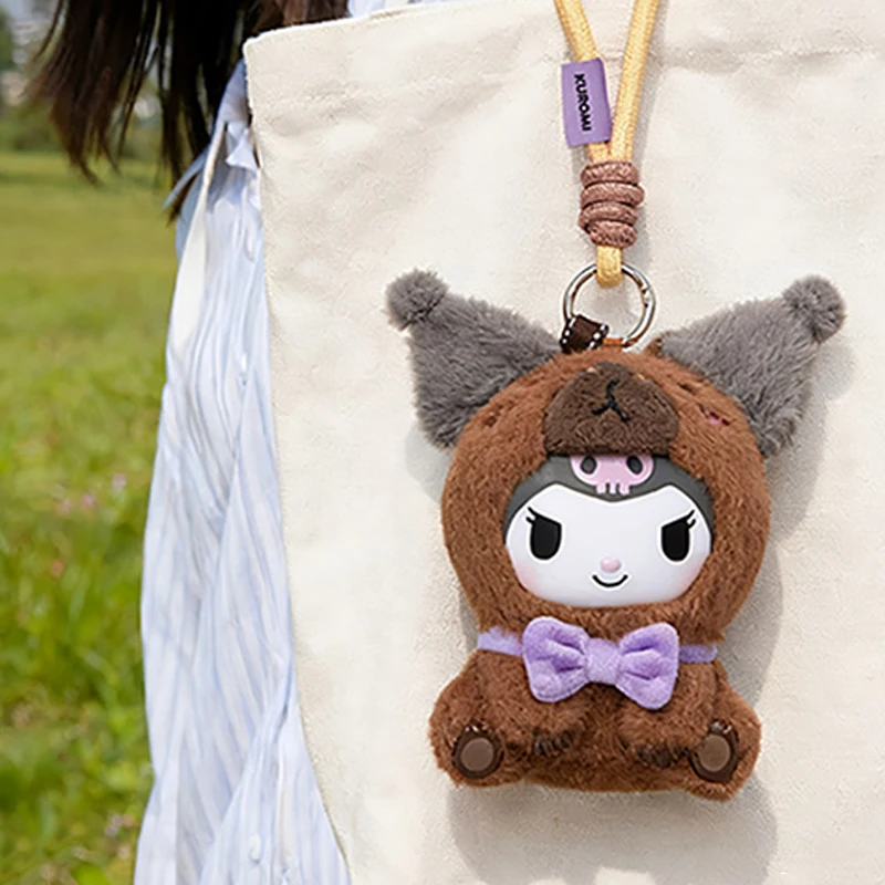 

Sanrio Chill Capybara Series Blind Box Kuromi Mystery Box Melody Cinnamoroll Surprise Bag Pendant Decor Ornament Collectible Toy