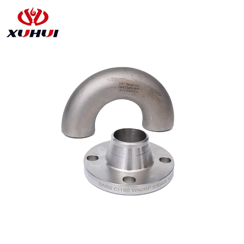 ASTM A403 WP304/316L Corrosion Resistant Welded Pipe Fittings Kit CNC Processed High Pressure Butt Weld Reducer/Elbow/Tee/Cap