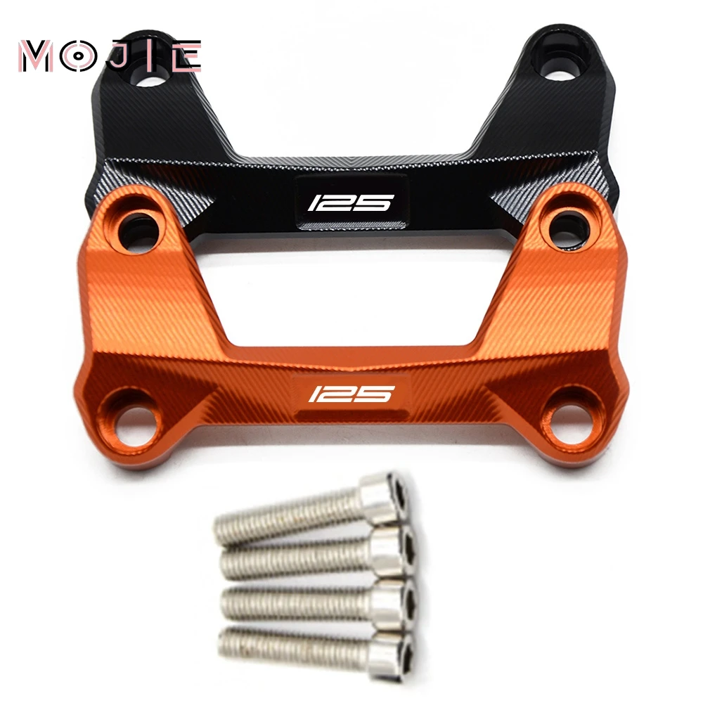 For DUKE 125 200 250 390 DUKE 2006 - 2017 2018 2019 2020 2021 2022 2023 Motorcycle Accessories Handlebar Risers Top Cover Clamp