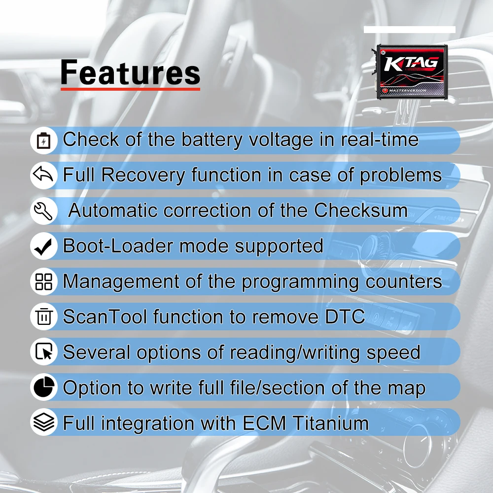 K-tag  European Union Red Board Ktag Car Tuning Programmer V7.020 Programming Tool Ktag Master